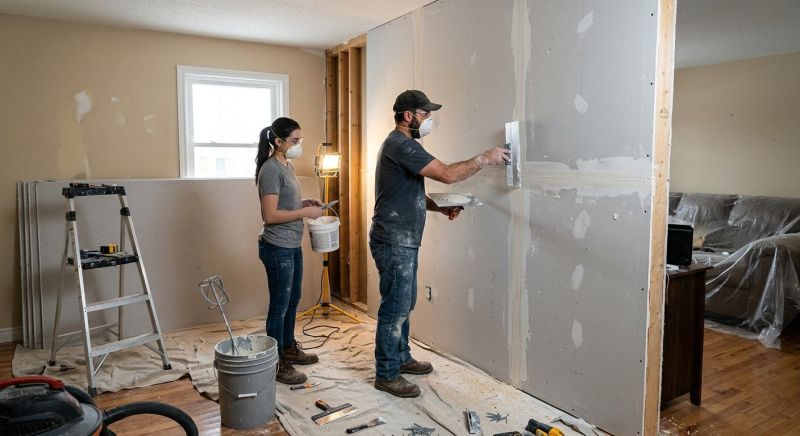 Drywall Construction in Wilmington, NC